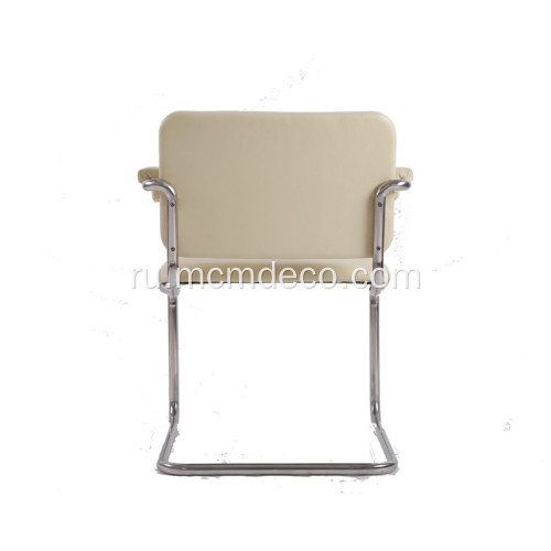 Современный кожаный обеденный стул Cesca